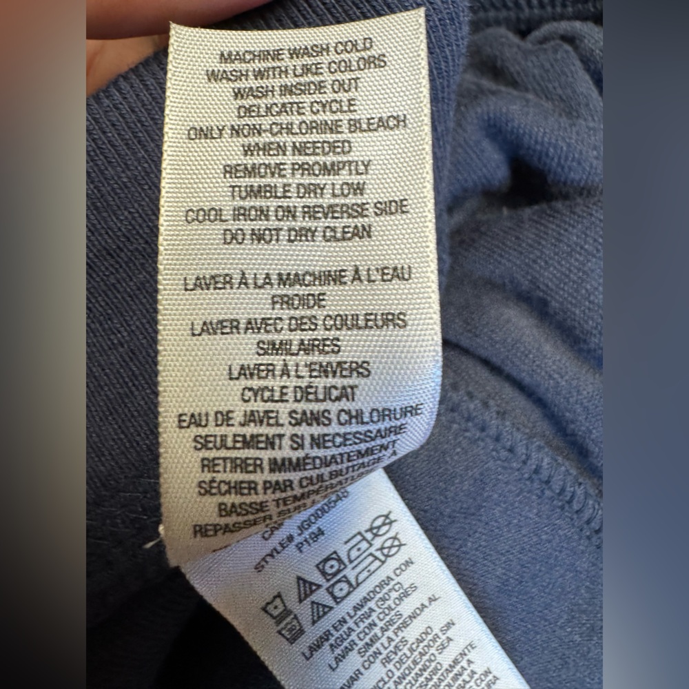 NWT Juicy Couture Track Pants SZ S Navy - Picture 7 of 8